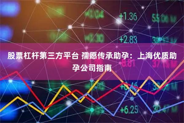 股票杠杆第三方平台 孺愿传承助孕：上海优质助孕公司指南